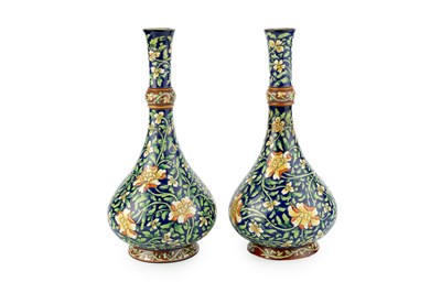 Lot 623 - British Art Pottery A pair of Arts & Crafts...