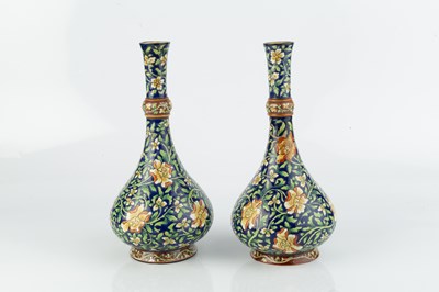 Lot 623 - British Art Pottery A pair of Arts & Crafts...