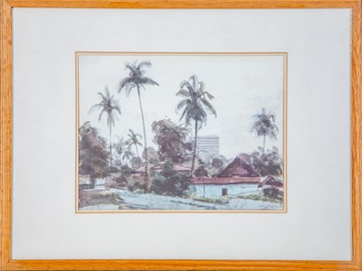 Lot 423 - John Newberry (b.1934) Sri Mariamman Temple,...