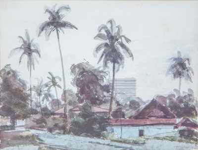 Lot 423 - John Newberry (b.1934) Sri Mariamman Temple,...