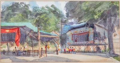 Lot 425 - John Newberry (b.1934) Chinese Theatre,...