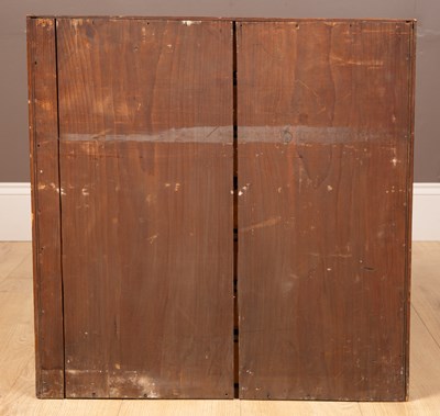 Lot 186 - An oak Ashmolean Museum collectors cabinet