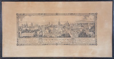 Lot 45 - Edmund Hort New The Towers of Oxford from the...