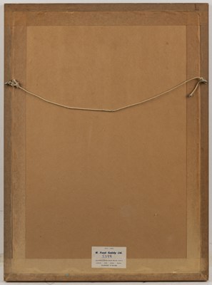 Lot 99 - Oscar Ricciardi (1864-1935) Lagoon with...