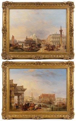 Lot 330 - Edward Pritchett (1808-1894) St Mark's from...