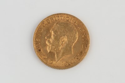 Lot 210 - A George V sovereign, dated 1911