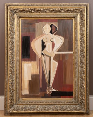 Lot 411 - Bianca Smith (British 1975-), dancer in red