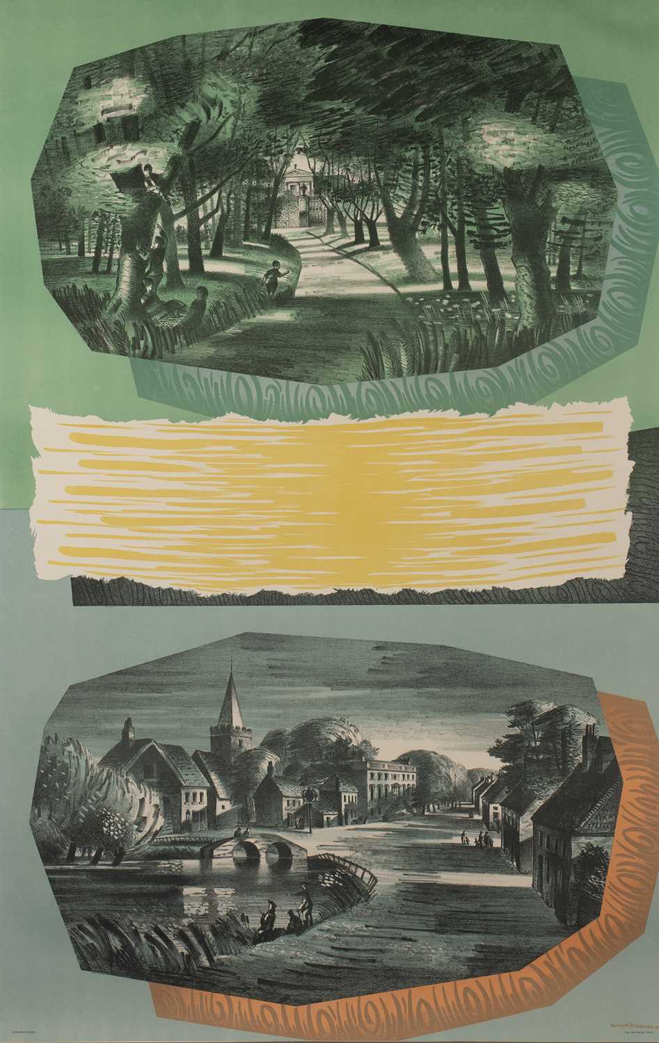 Lot 167 - Barnett Freedman (1901-1958) Amid the Groves...