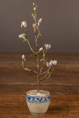 Lot 88 - Beatrice Elizabeth Hindley (1882-1973), a miniature model of a magnolia