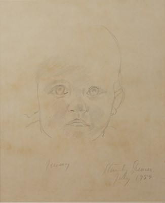 Lot 186 - Stanley Spencer (1891-1959) Jeremy Frank Aged...