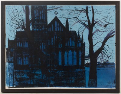 Lot 47 - Robert Tavener (1920-2004) Salisbury Cathedral...