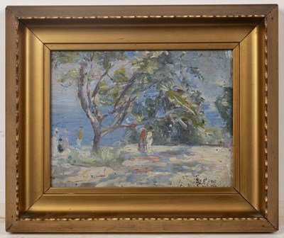 Lot 316 - Mark Senior (1864-1927) The Artist's Graden...