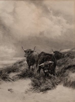 Lot 199 - After Peter Graham A.R.S.A., (Scottish 1836-1921), highland cattle