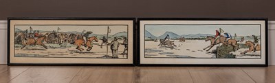 Lot 403 - Jack Butler Yeats (b.1871-d.1953), The start and finish of the race