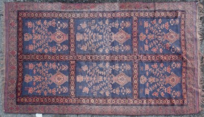 Lot 248 - A blue ground Kelim