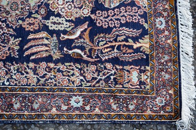Lot 240 - Two Rugs to Include: A Persian rug; together with a Souf-Style Rug