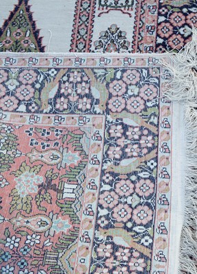 Lot 240 - Two Rugs to Include: A Persian rug; together with a Souf-Style Rug