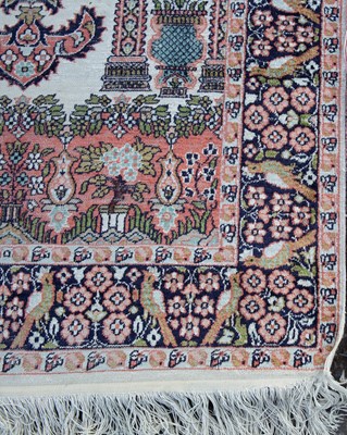 Lot 240 - Two Rugs to Include: A Persian rug; together with a Souf-Style Rug
