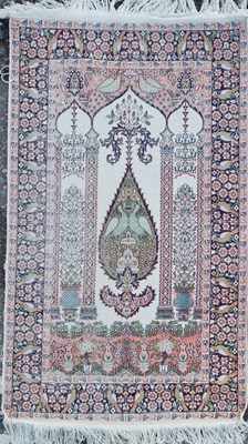 Lot 240 - Two Rugs to Include: A Persian rug; together with a Souf-Style Rug