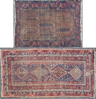 Lot 236 - Two early-20th century handwoven rugs