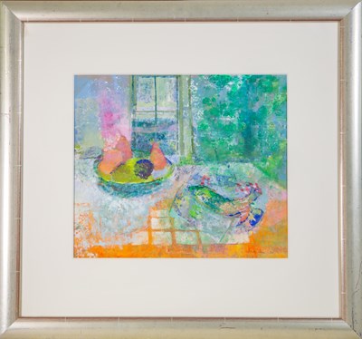 Lot 43 - Cynthia Wall (1927-2012) Sea Window signed and...