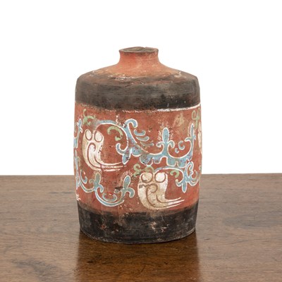 Lot 88 - Painted Jar Chinese, possibly Han dynasty or...