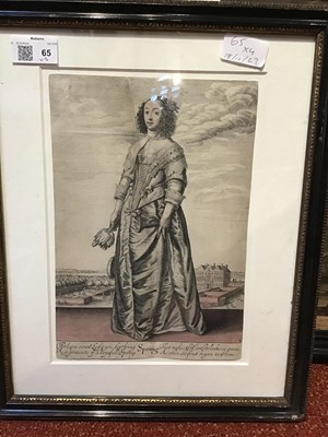 Lot 65 - Wenceslaus Hollar 'Spring', 'Summer', 'Autumne'...