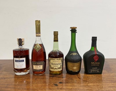 Lot 478 - A collection of Cognac