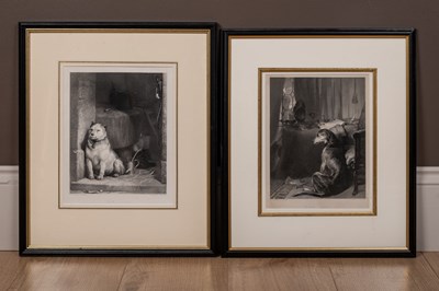 Lot 198 - After Edwin Henry Landseer (British b.1802-d.1873), a pair of etchings