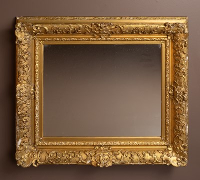 Lot 435 - A Gilt Framed Wall Mirror