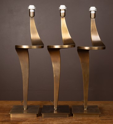 Lot 434 - A Set of Three RV Astley Enrico Ripple Lamps