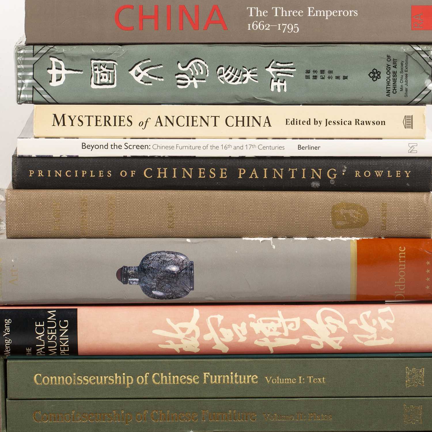 Lot 416 - Collection of books on Chinese Art to include...
