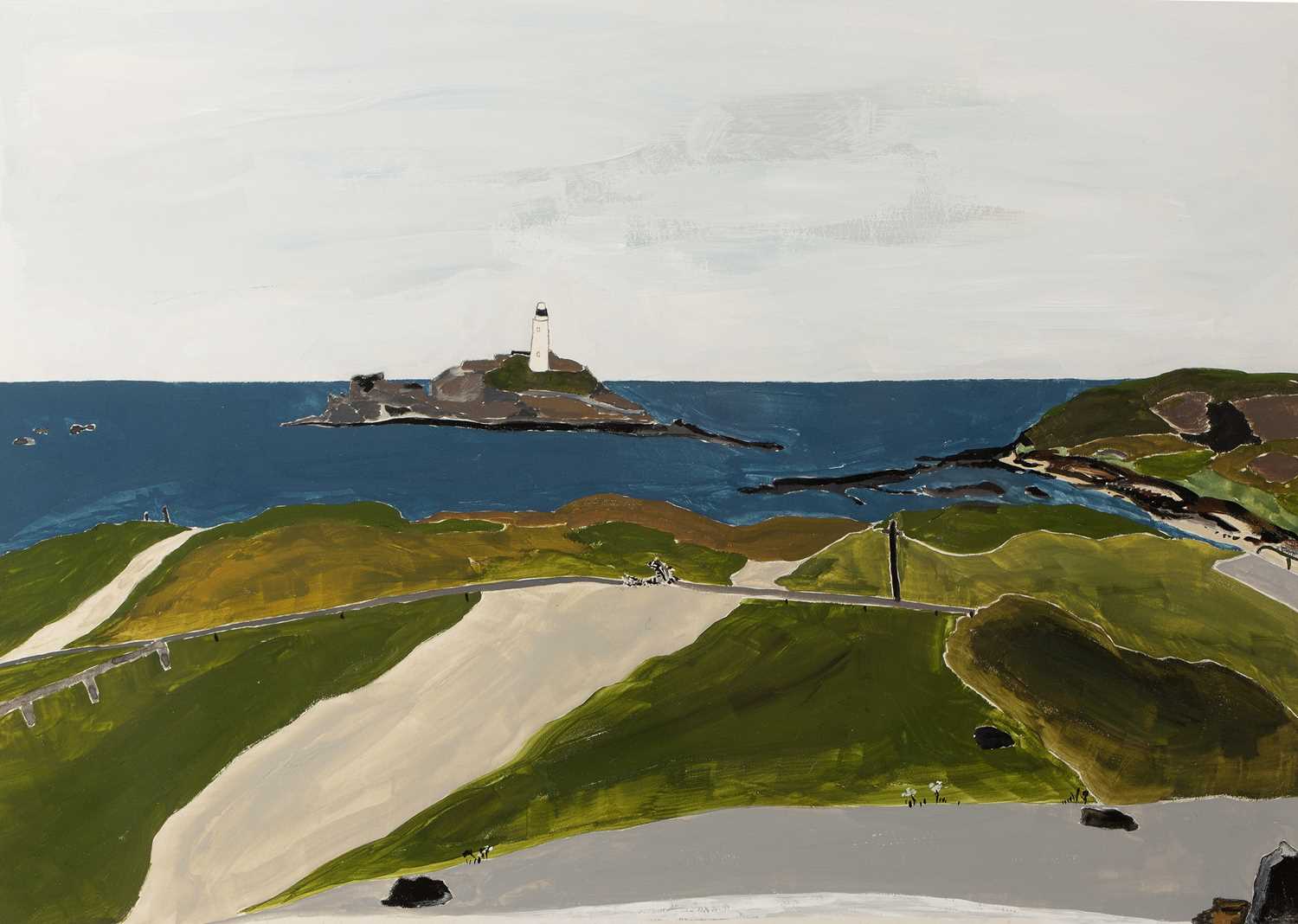 Lot 377 - Rachel Nicholson (b.1934) Godrevy no.2, 1992...