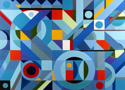 Lot 433 - Richard Lodey (b.1950) Blue Rhythm signed (to...