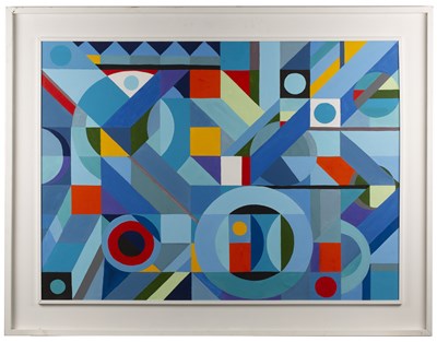 Lot 433 - Richard Lodey (b.1950) Blue Rhythm signed (to...