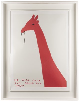 David Shrigley (b.1968) Print of Giraffe 