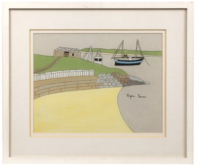 Lot 118 - Bryan Pearce (1929-2006) Harbour signed (lower...