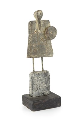 Lot 608 - John Maltby (1936-2020) Warrior with Shield...