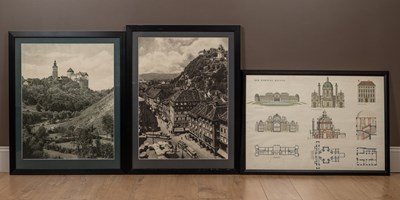 Lot 123 - A collection of framed or mounted prints