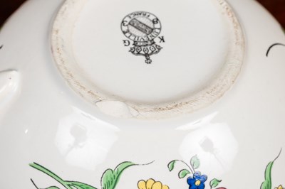 Lot 96 - A collection of French pottery by St Clements and Luneville
