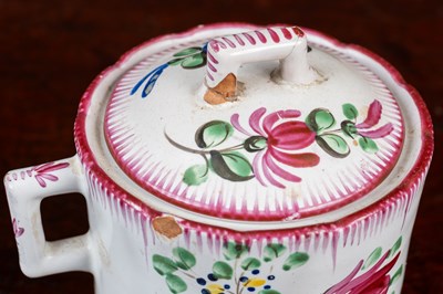 Lot 96 - A collection of French pottery by St Clements and Luneville
