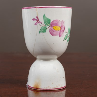 Lot 96 - A collection of French pottery by St Clements and Luneville