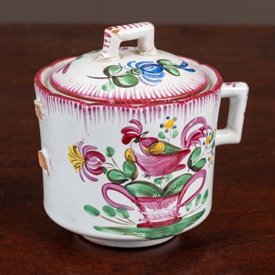 Lot 96 - A collection of French pottery by St Clements and Luneville