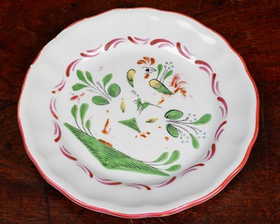 Lot 96 - A collection of French pottery by St Clements and Luneville
