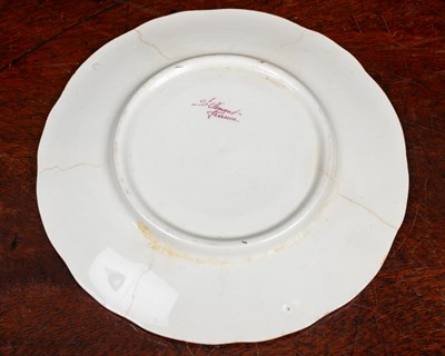 Lot 96 - A collection of French pottery by St Clements and Luneville