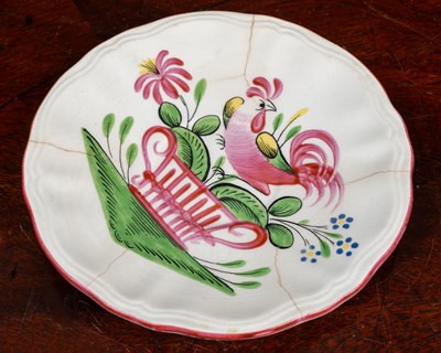 Lot 96 - A collection of French pottery by St Clements and Luneville
