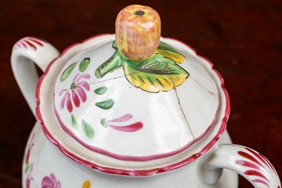 Lot 96 - A collection of French pottery by St Clements and Luneville