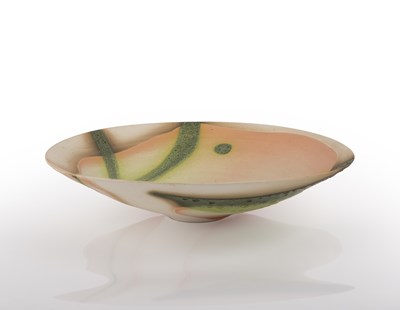 Lot 602 - Suzanne Bergne (b.1939) Large shallow bowl...