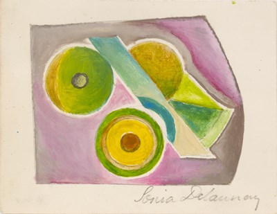 Lot 217 - Sonia Delaunay (1885-1979) Untitled signed in...