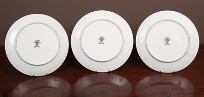 Lot 94 - Three dinner plates